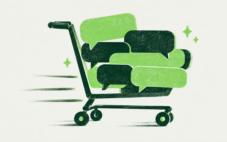 Illustration for “ChatGPT Shopping and Shopify’s Agentic Storefronts, Explained”