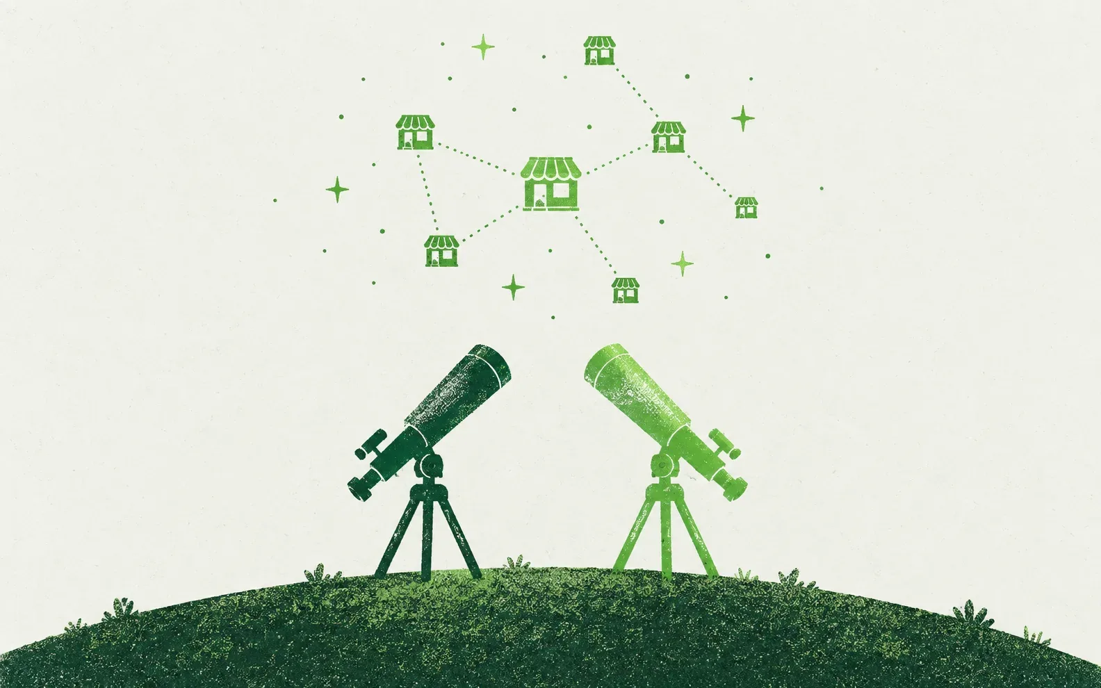 Illustration for “GEO vs SEO for Ecommerce: What Changes and What Doesn’t”